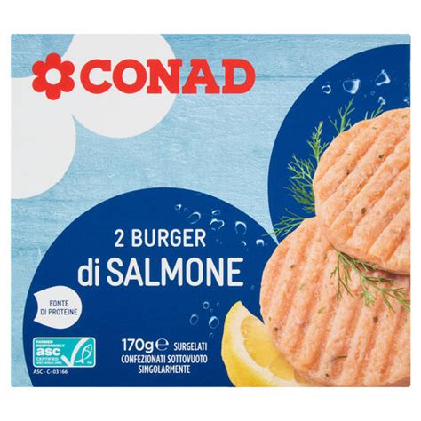 Burger di pesce surgelati