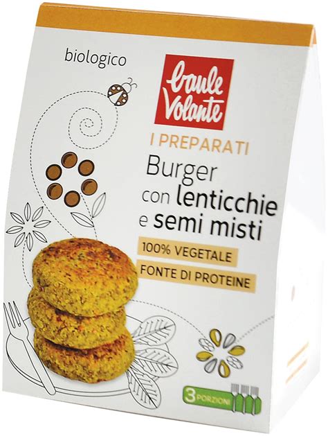 Burger vegetali misti