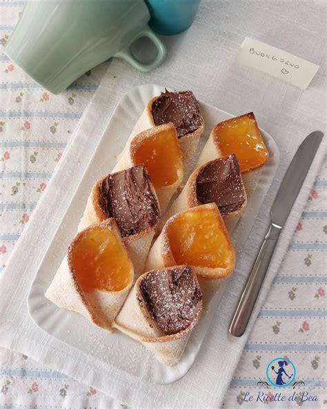 Buste dolci di pancarrè