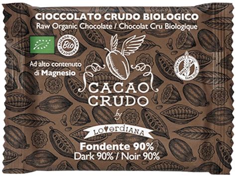 Cacao crudo vs cioccolato fondente