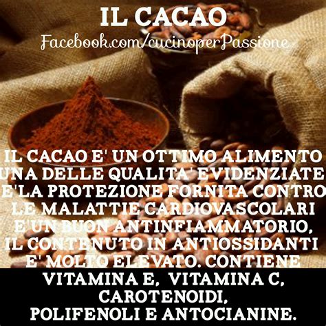 Cacao e i suoi benefici