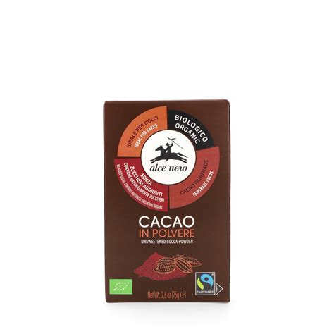 Cacao in polvere Alce Nero