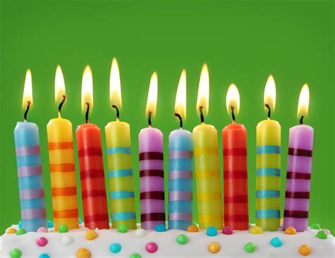 Candeline per torta di compleanno