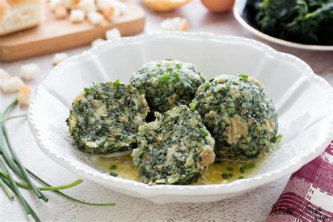 Canederli agli Spinaci