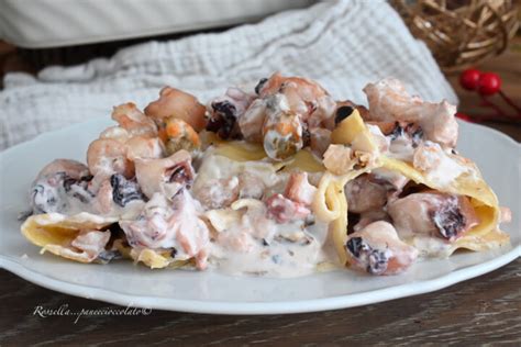 Cannelloni di Crepes con Pesce