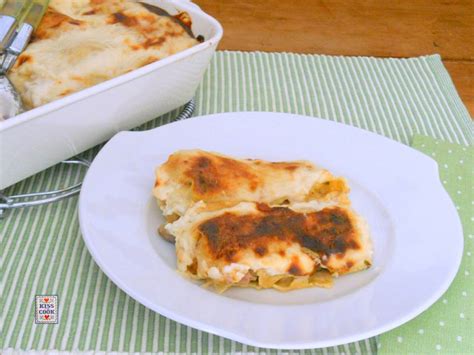Cannelloni di crespelle ai funghi