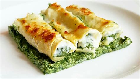 Cannelloni ricotta e spinaci