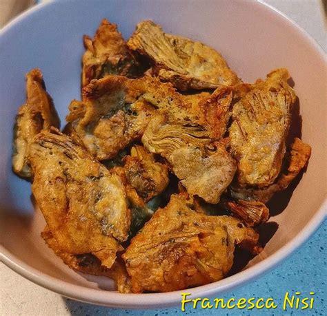 Carciofi fritti in friggitrice ad aria