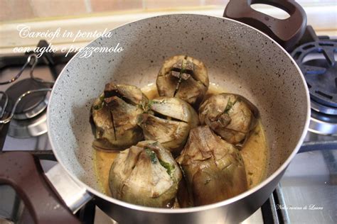 Carciofi in pentola