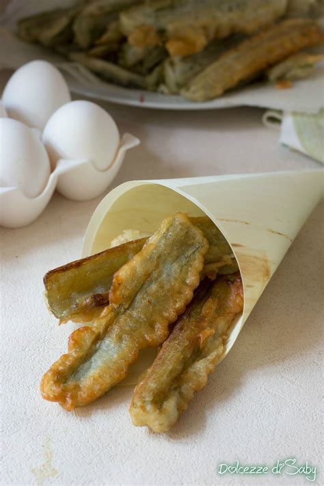 Cardi in pastella pronti per essere serviti