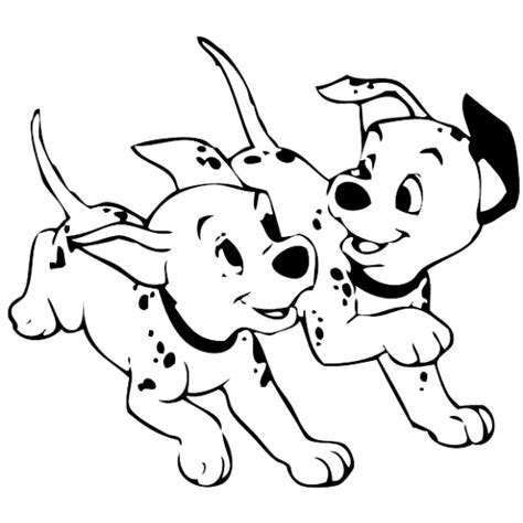 Carica dei 101 da colorare