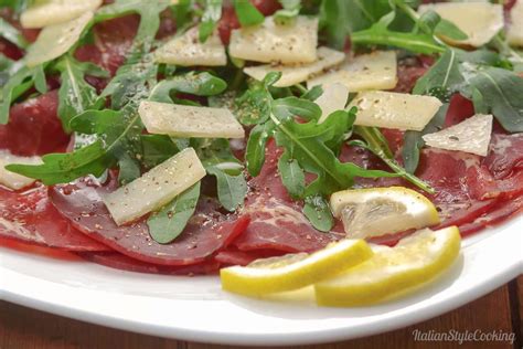 Carpaccio con ricotta