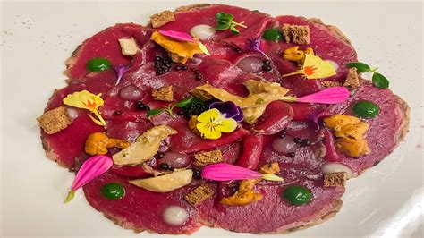 Carpaccio di Cervo Affumicato