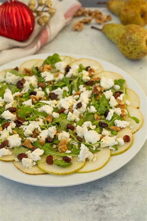 Carpaccio di Pere e Gorgonzola