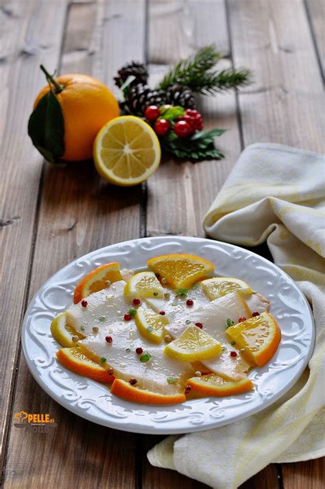 Carpaccio di Pesce Bianco agli Agrumi