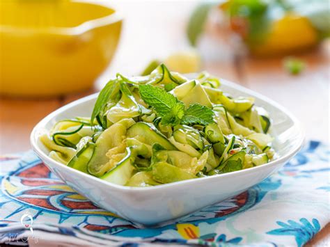 Carpaccio di Zucchine e Menta