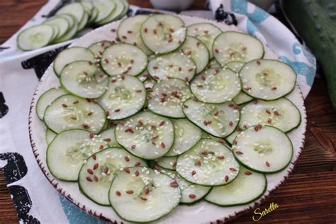 Carpaccio di cetrioli
