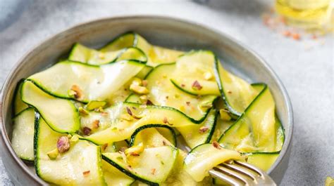 Carpaccio di zucchine