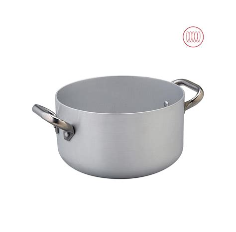 Casseruola professionale in alluminio per induzione