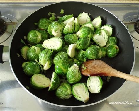 Cavoletti di Bruxelles in Padella con Pancetta