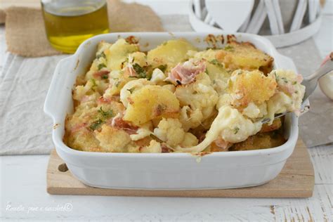 Cavolfiore e patate al forno