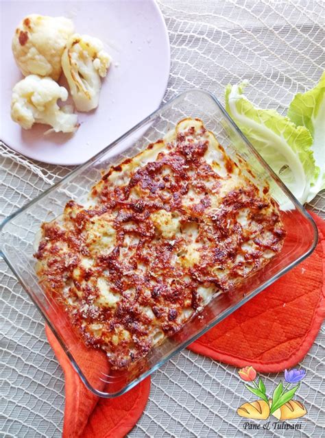 Cavolfiore e salsiccia al gratin