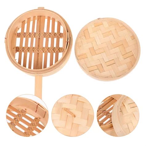 Cestello per cottura a vapore in bambù