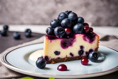 Cheesecake ai Mirtilli e Ribes Congelati
