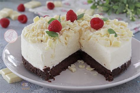 Cheesecake al cioccolato bianco
