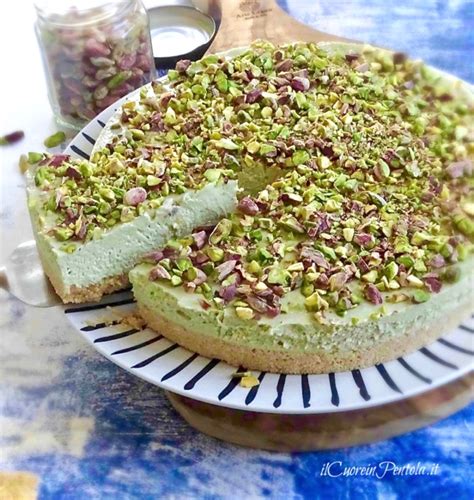 Cheesecake al pistacchio light