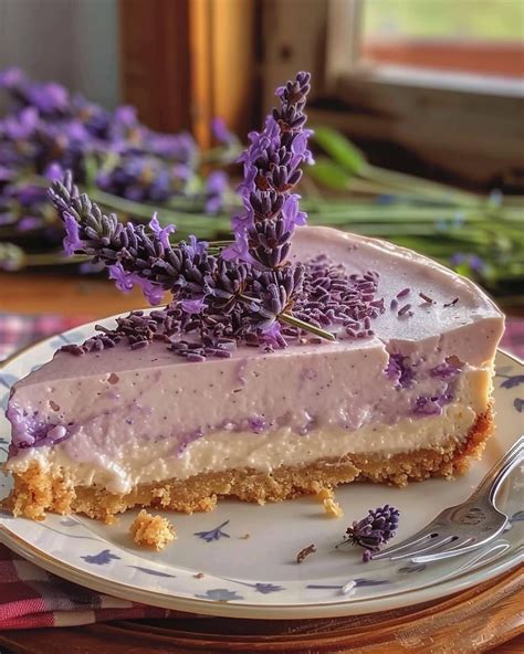 Cheesecake alla lavanda