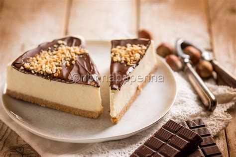 Cheesecake con topping al cioccolato