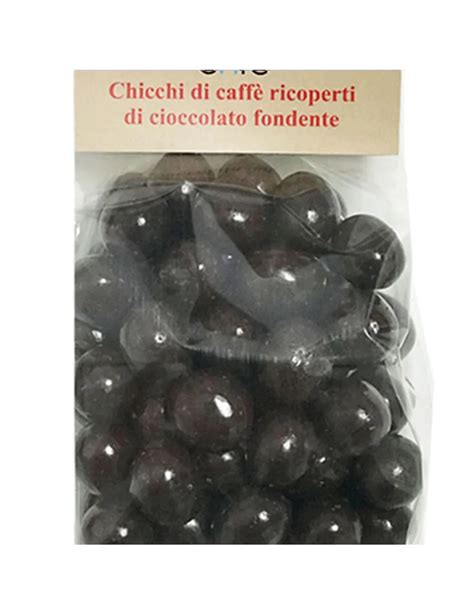 Chicchi di Caffè Ricoperti di Cioccolato Fondente