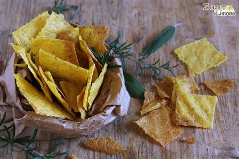 Chips di Polenta al Forno