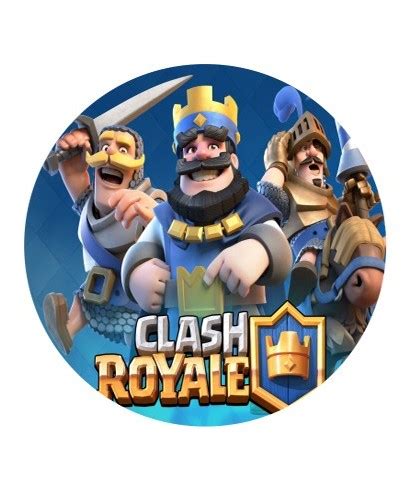 Cialda Clash Royale per Torta
