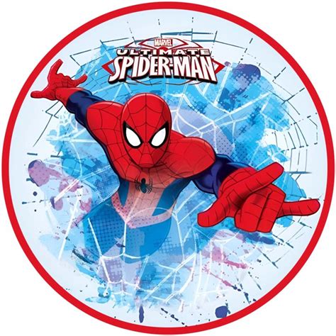 Cialda Torta Spiderman