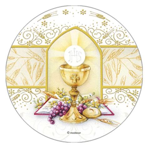 Cialda per Prima Comunione