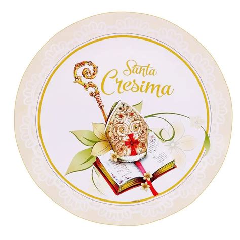 Cialda per Torta Cresima