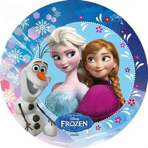 Cialda per torta Frozen