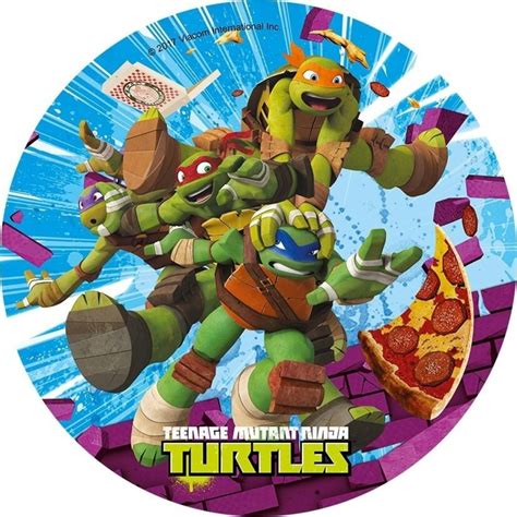 Cialda per torta Tartarughe Ninja