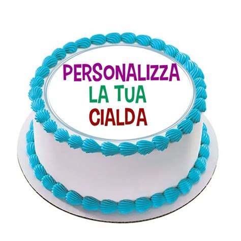 Cialda personalizzata
