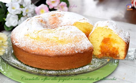Ciambella Soffice allo Yogurt e Marmellata di Albicocche