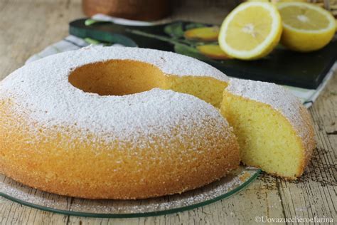 Ciambella al Limone Senza Lievito