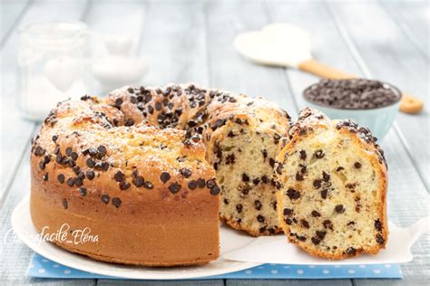 Ciambella con Gocce di Cioccolato