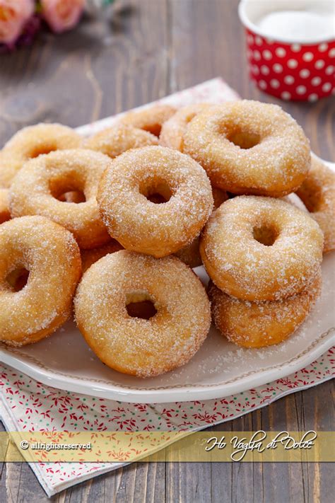 Ciambelle Fritte Senza Lievitazione