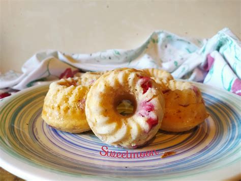 Ciambelle con Yogurt e Fragole