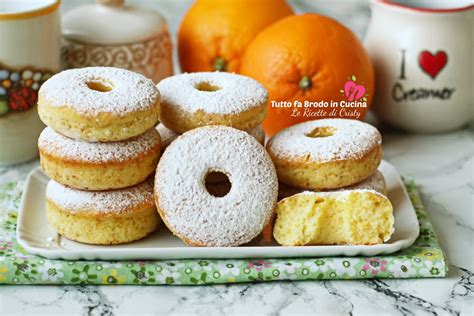 Ciambelline all'Arancia a Forma di Fiore