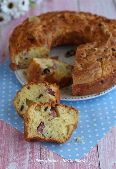 Ciambellone Salato con Salame e Formaggio