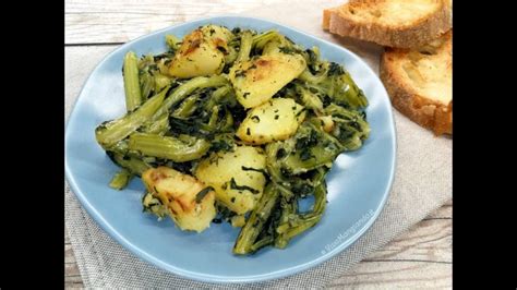 Cicoria e patate alla cilentana