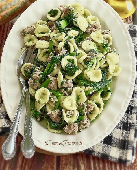 Cime di Rapa e Salsiccia in Padella